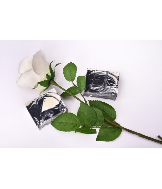BLACK & WHITE SĂPUN BIO VEGAN NATURAL COCOS, MIGDALE & LAVANDĂ